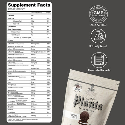 Planta Premium Plant Protein 25 Servings