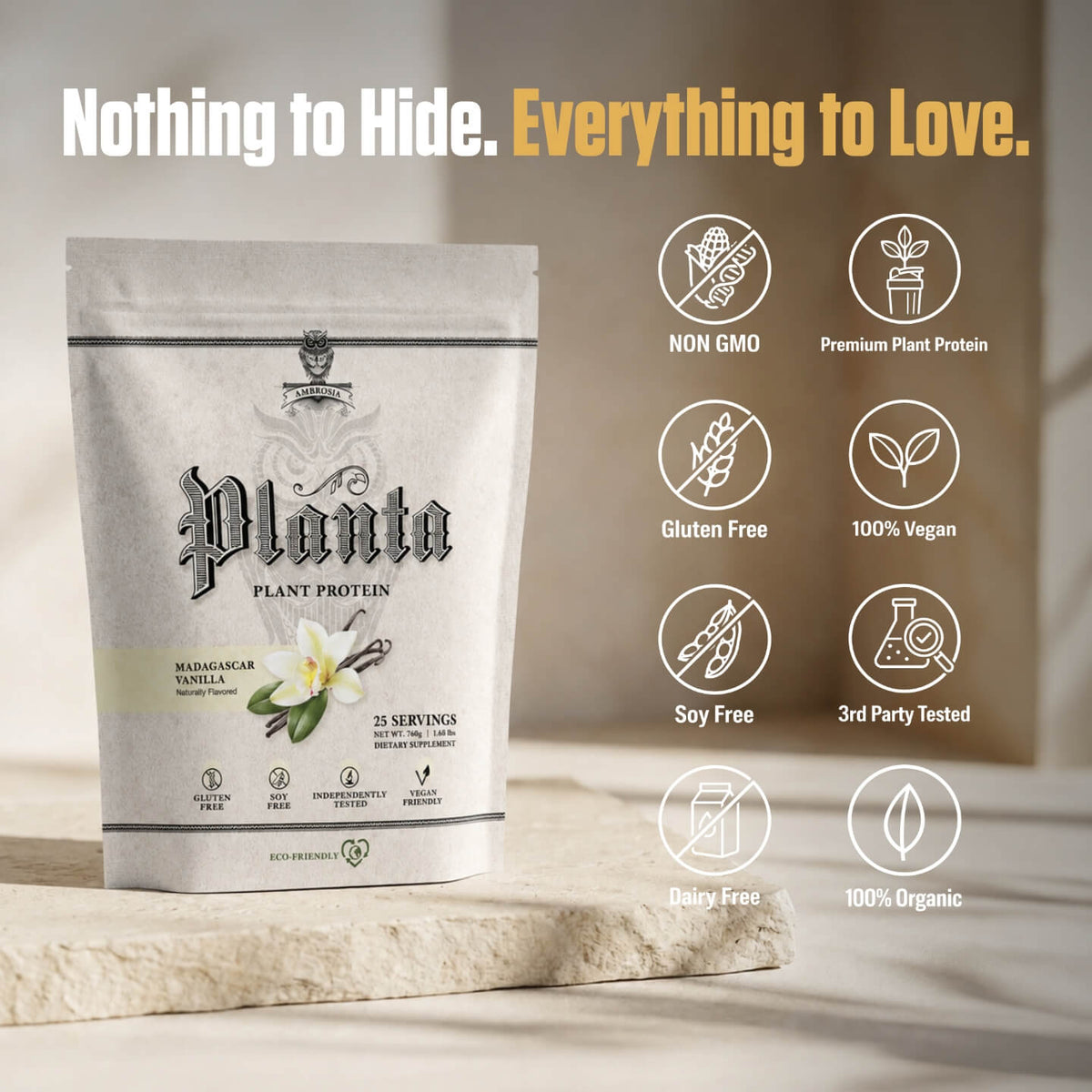 Planta Premium Plant Protein 25 Servings